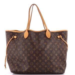 Louis Vuitton Neverfull Tote Canvas Gm #243350L18B
